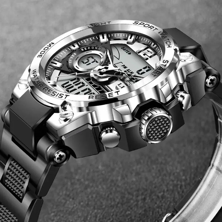 50m Waterproof  Military Watch Digital