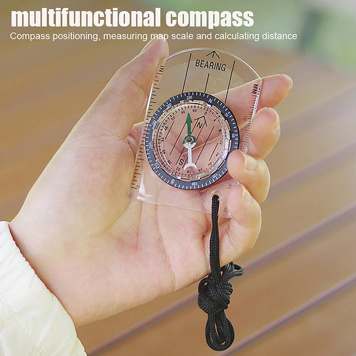 Multifunctional Transparent Compass