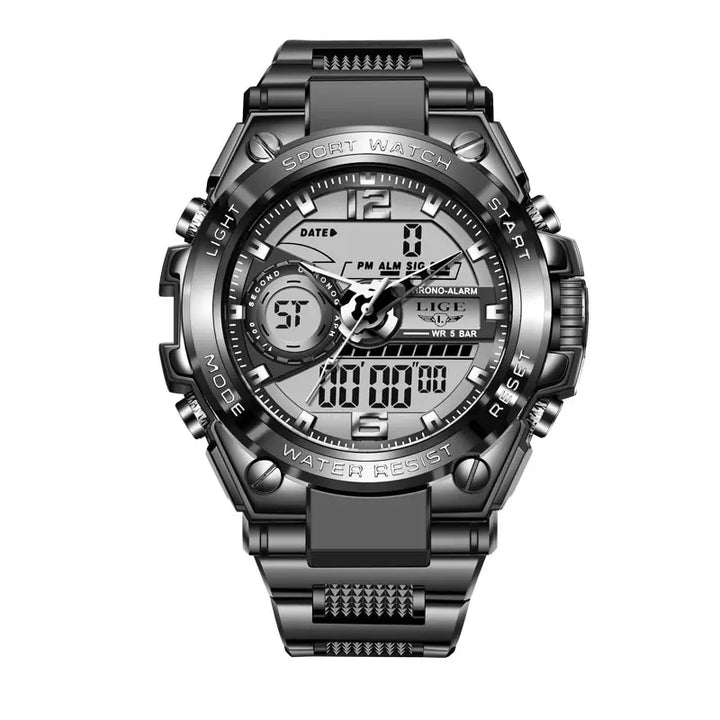 50m Waterproof  Military Watch Digital