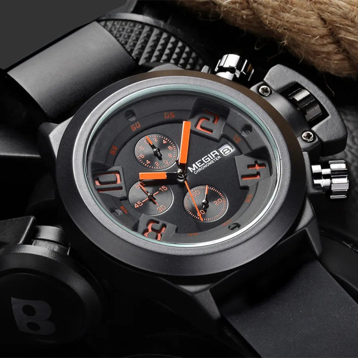 Luxury Men's Sports Chronograph Watch