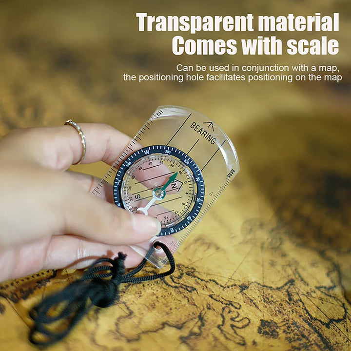 Multifunctional Transparent Compass