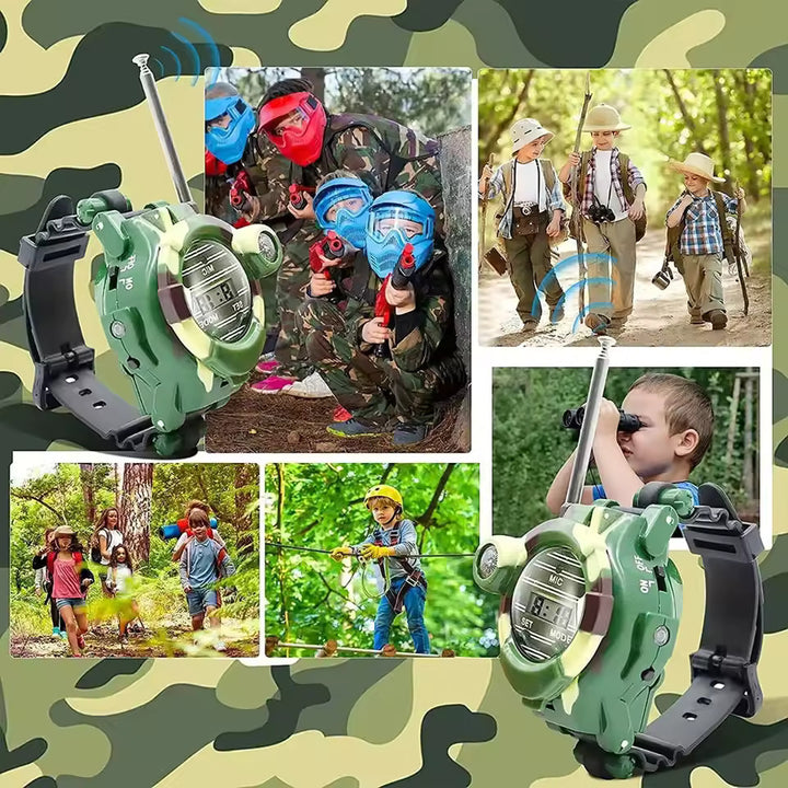 2PCS Rechargeable Walkie Talkies for Kids