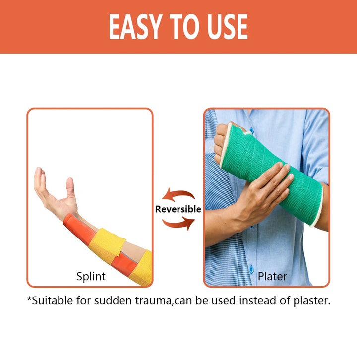 CARBOU Universal Aluminum First Aid Splint – Medical Survival Kit