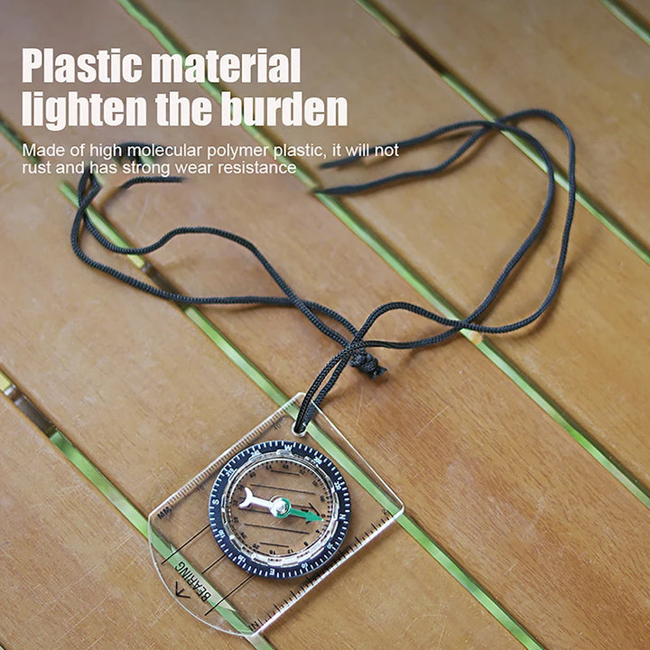 Multifunctional Transparent Compass