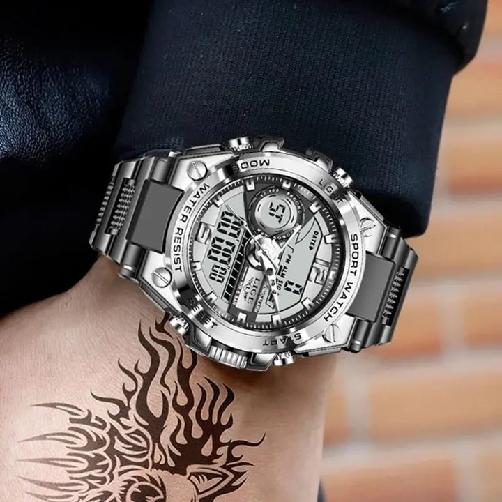 50m Waterproof  Military Watch Digital