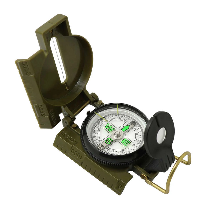 Multi-Functional Phosphorescent Lensatic Compass