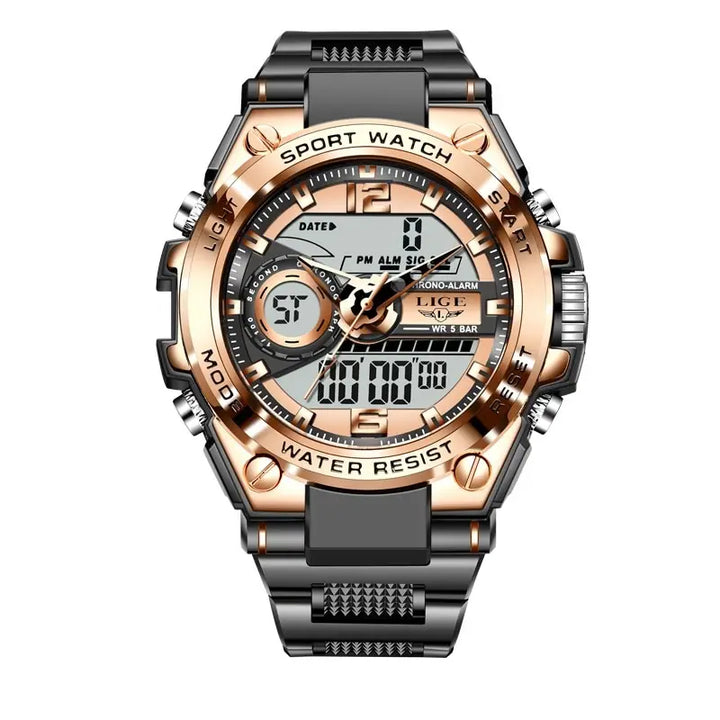 50m Waterproof  Military Watch Digital