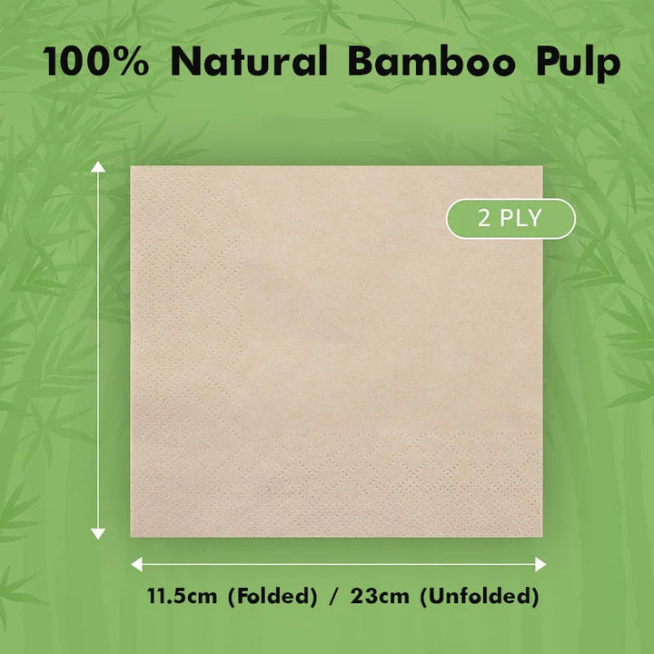 Bamboo Compostable Napkins