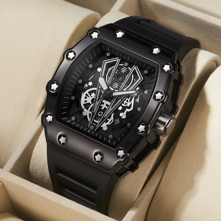 Waterproof Sport Square Luminous Watch