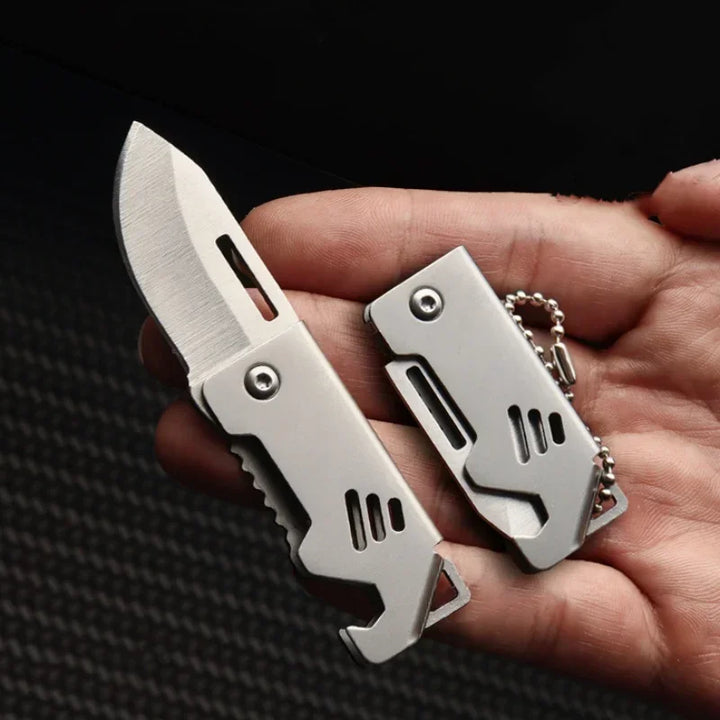 Mini Outdoor Folding Steel Knife