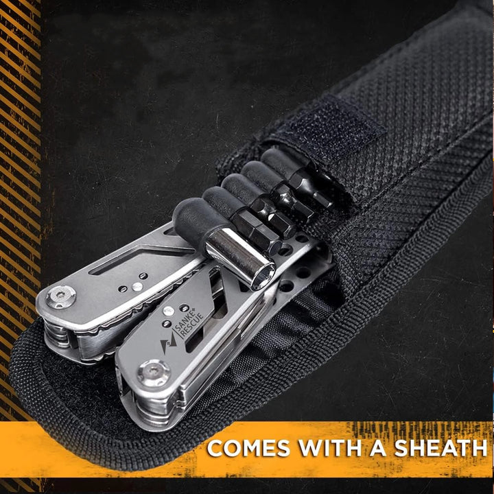 Portable 24-in-1 Stainless Steel Multitool