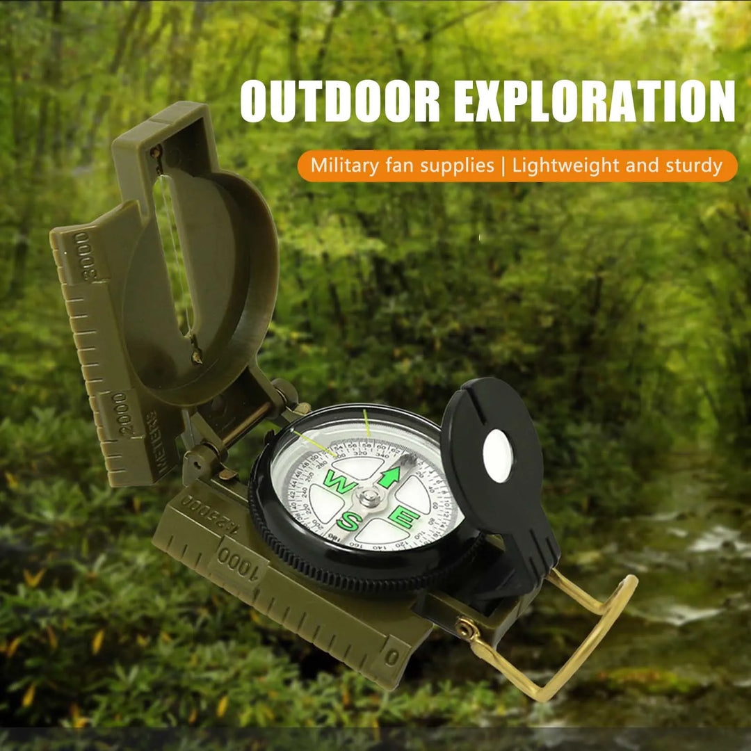 Multi-Functional Phosphorescent Lensatic Compass