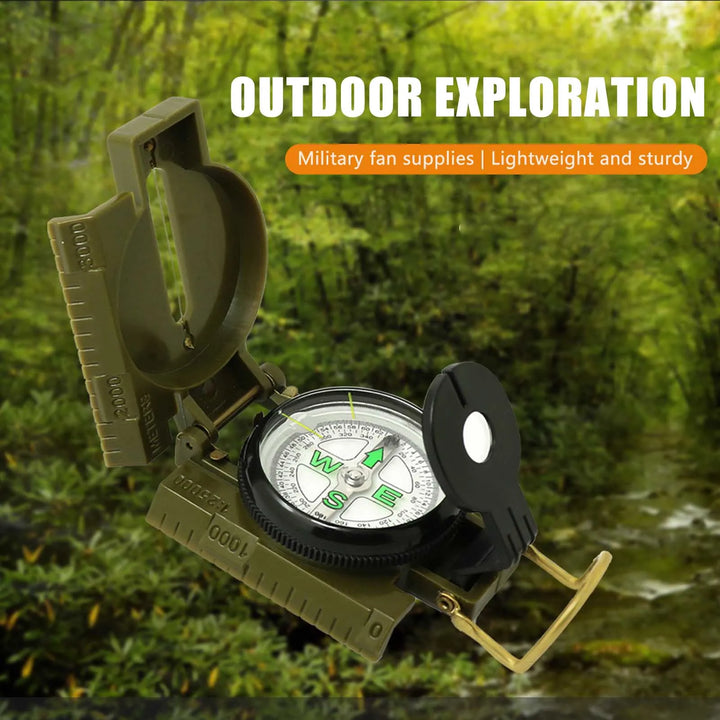 Multi-Functional Phosphorescent Lensatic Compass