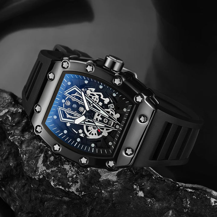 Waterproof Sport Square Luminous Watch