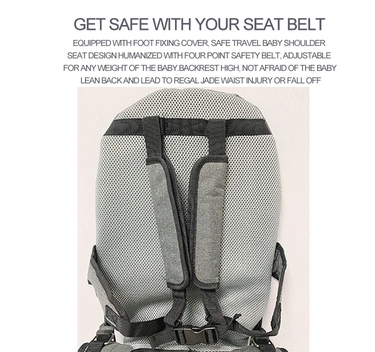 Baby Saddle Shoulder Seat