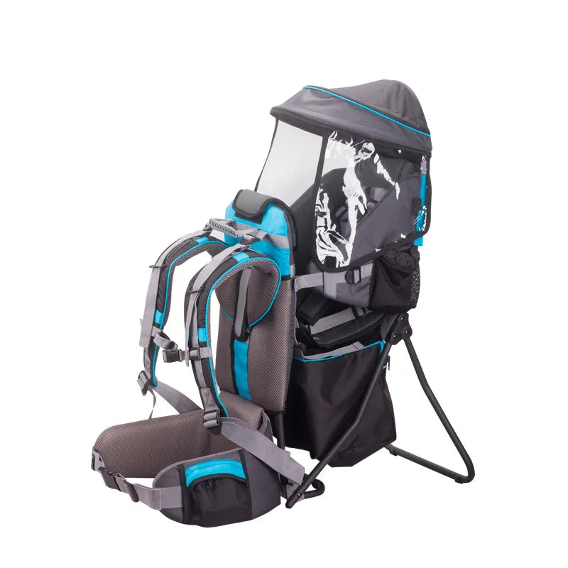 Foldable Travel Baby Carrier Backpack with Rain & Sun Cover