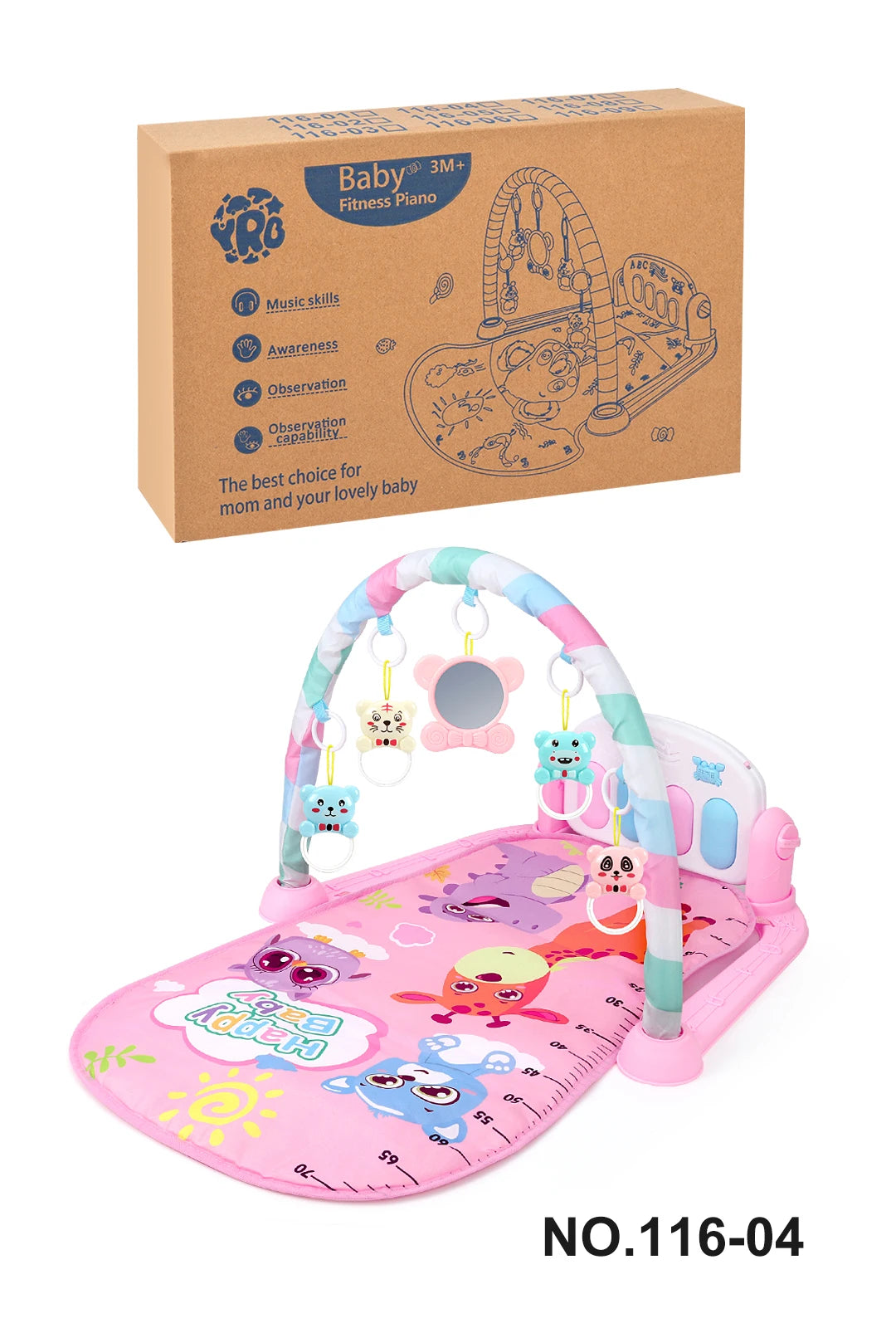 Multifunctional Fitness Frame Baby Activity Gym & Play Mat