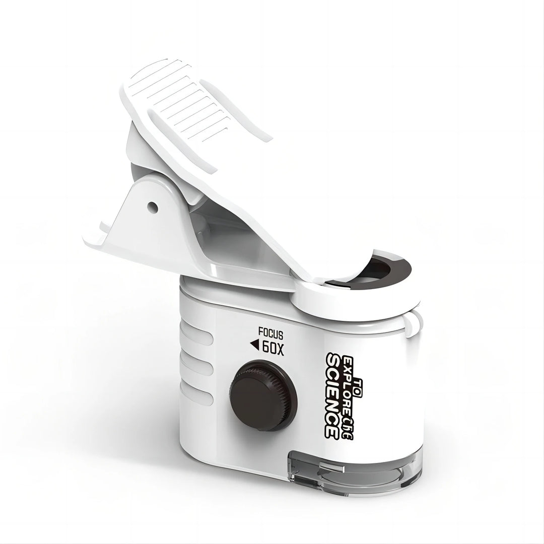 Mini Pocket Microscope Kit 60–120x
