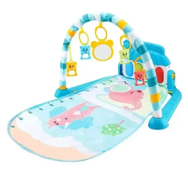 Baby Activity Gym with Music Rack & Play Mat