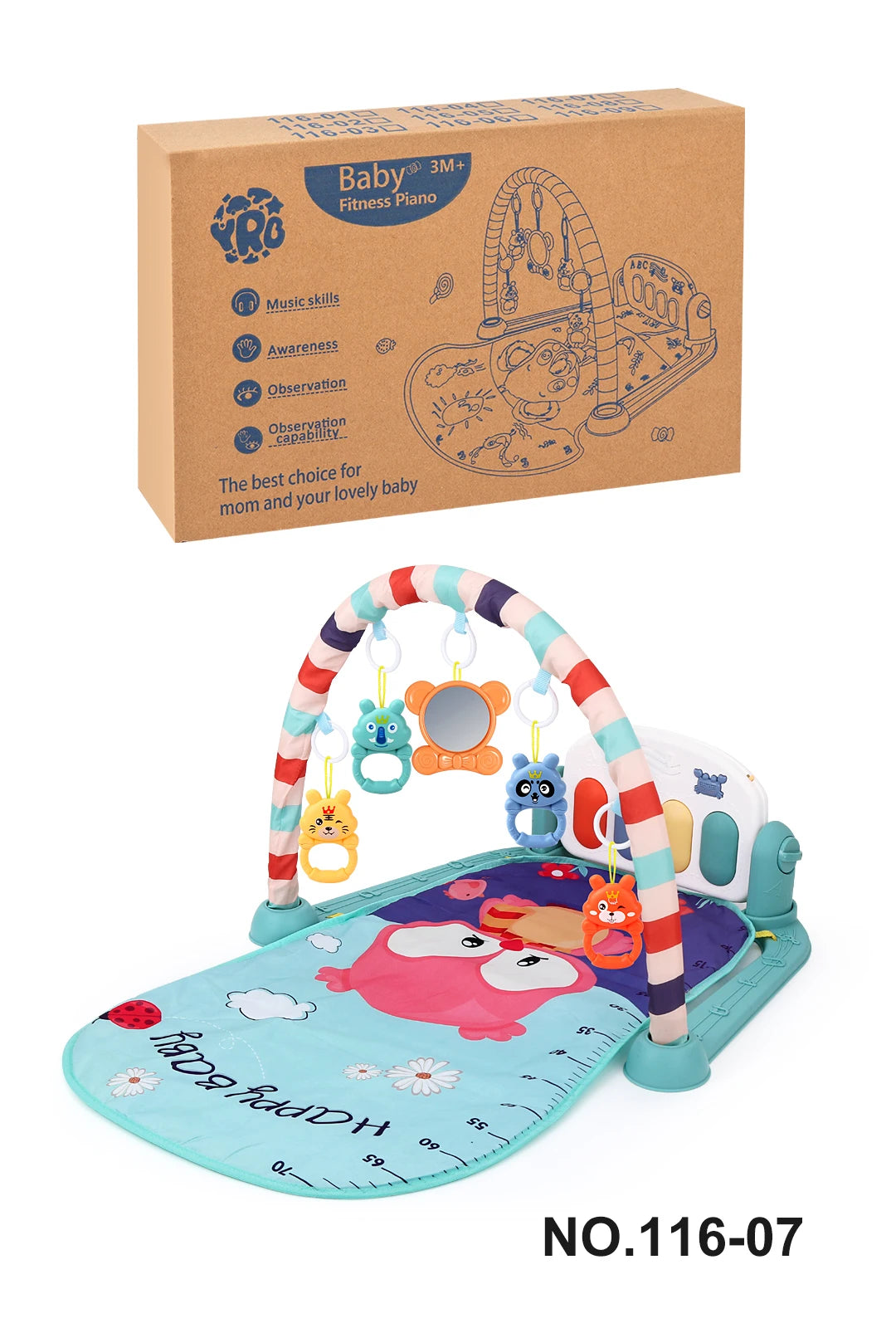 Multifunctional Fitness Frame Baby Activity Gym & Play Mat