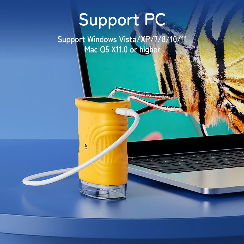 1000X Handheld Digital Microscope for Kids