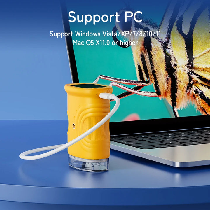 1000X Handheld Digital Microscope for Kids