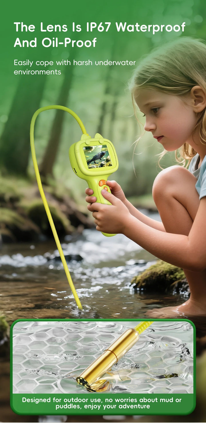 Kids Borescope Snake Camera with Light