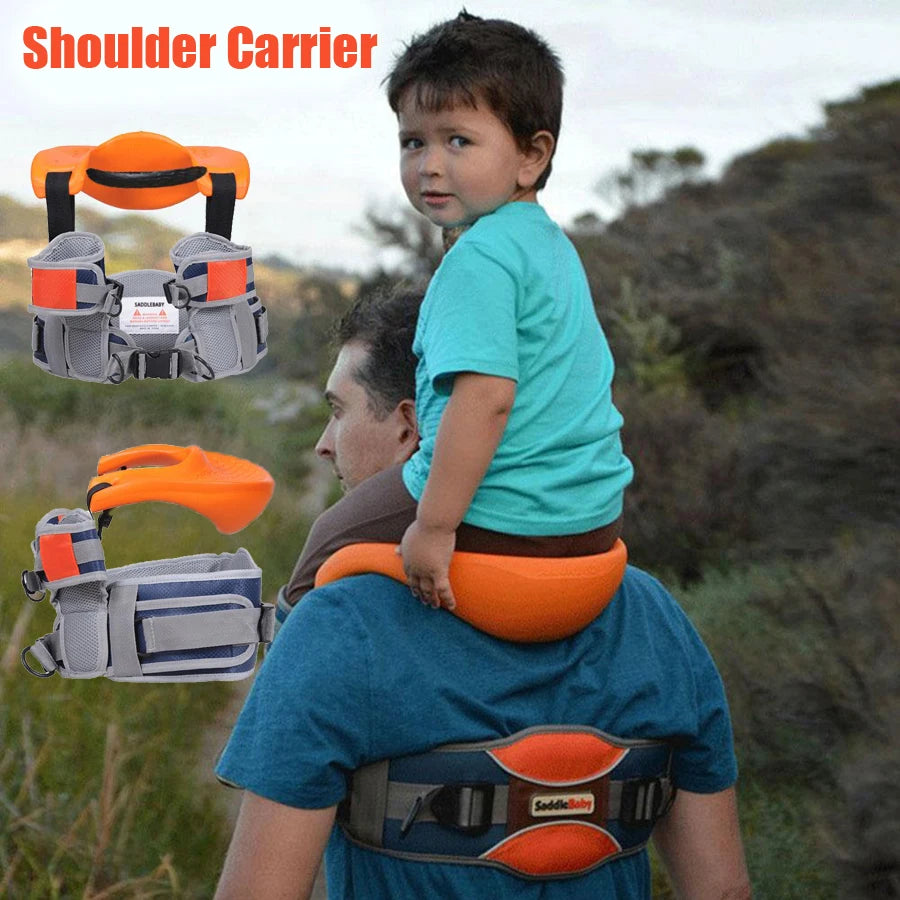 Hands-Free Saddle Baby Carrier for Dads