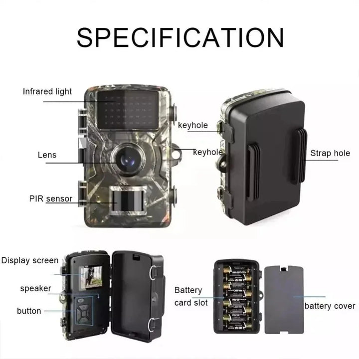 Adventure Trail Camera 16MP 1080P