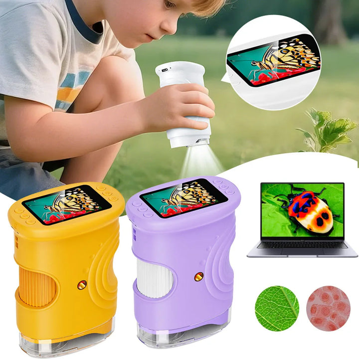 1000X Handheld Digital Microscope with 2-Inch HD Screen