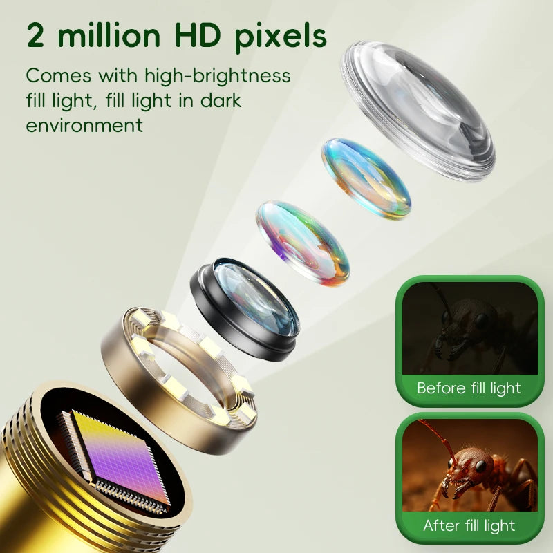 Kids Borescope Snake Camera with Light