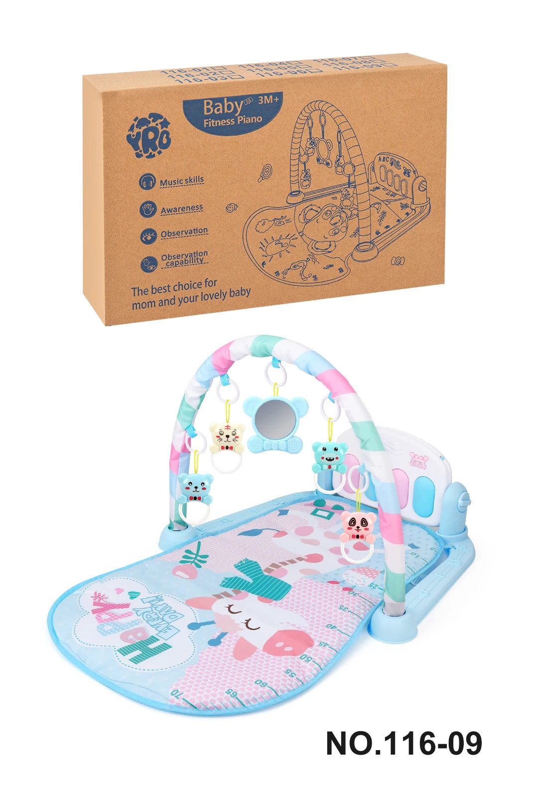 Multifunctional Fitness Frame Baby Activity Gym & Play Mat