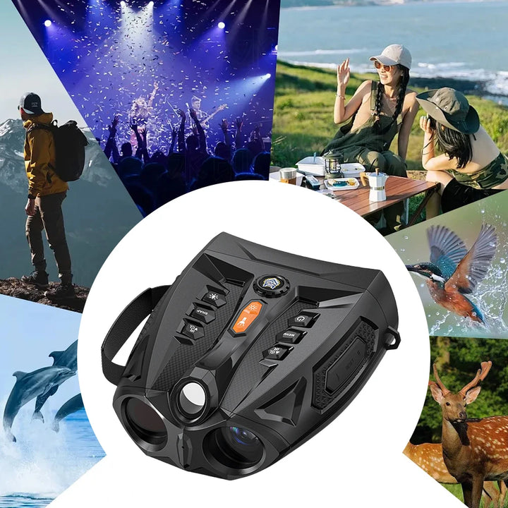 4K Infrared Night Visions Binoculars 5000mAh Rechargeable