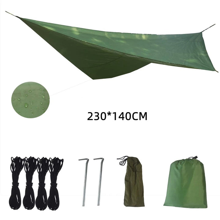 2-Person Camping Hammock with Mosquito Net