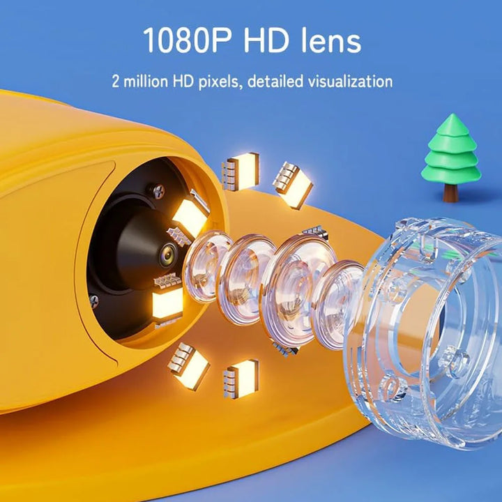 1000X Handheld Digital Microscope with 2-Inch HD Screen
